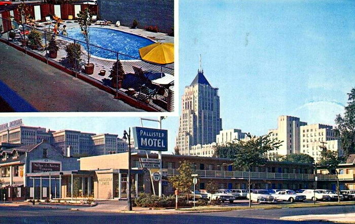 Pallister Motel - OLD POSTCARD AND PROMOS